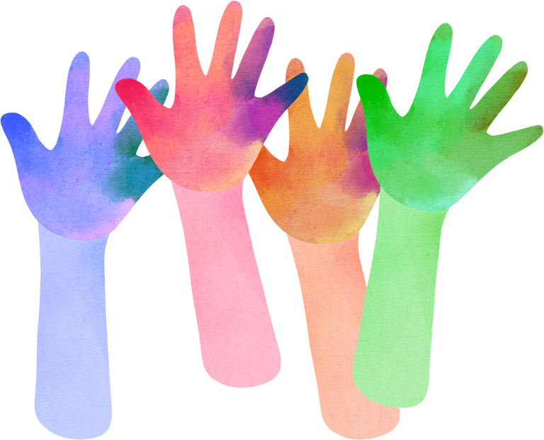 Volunteer Hand Illustration